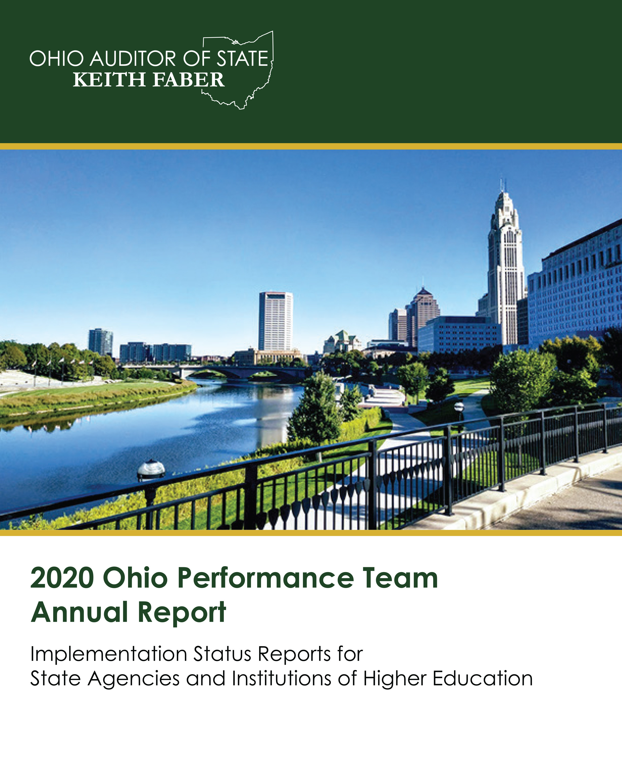 2020 Annual Report Cover
