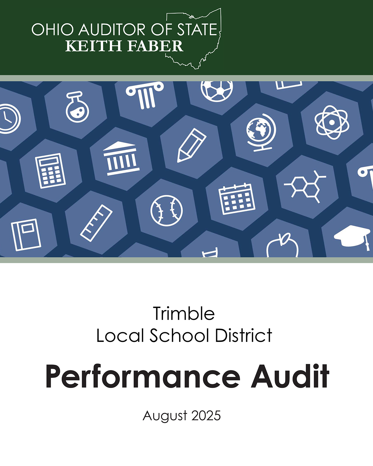 Trimble Local School District report cover
